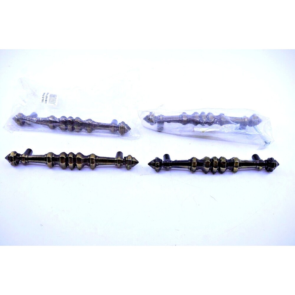 4 Vintage Allison 978 Cabinet Door - Drawer Handle Pull Japan Antiqued